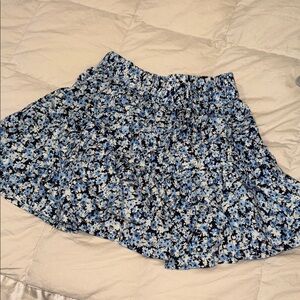 GAP Floral Skater Skirt